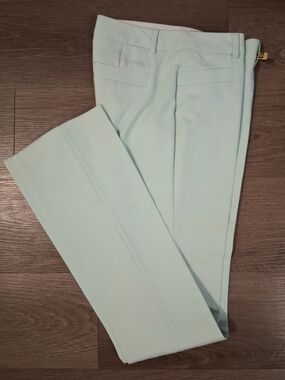 Express Mint Green Dress Pants - Columnist Cut